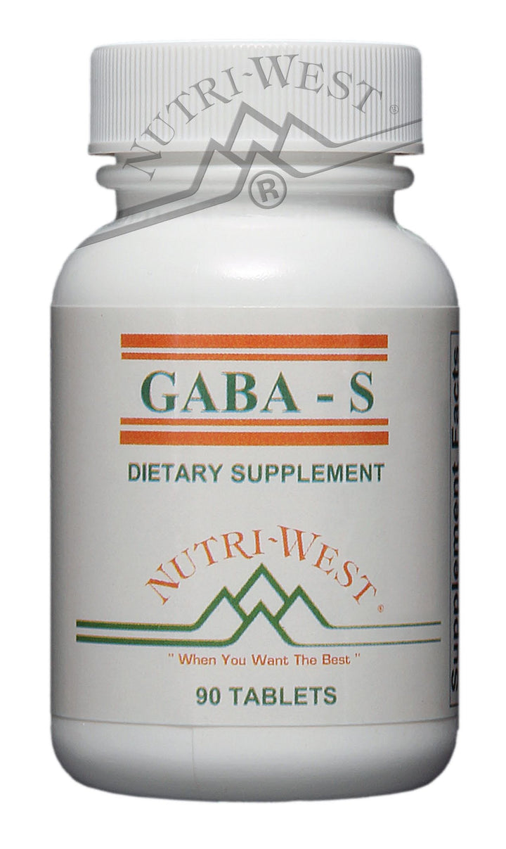 Nutri-West - Gaba-S - 90 Tablets - The Oasis of Health