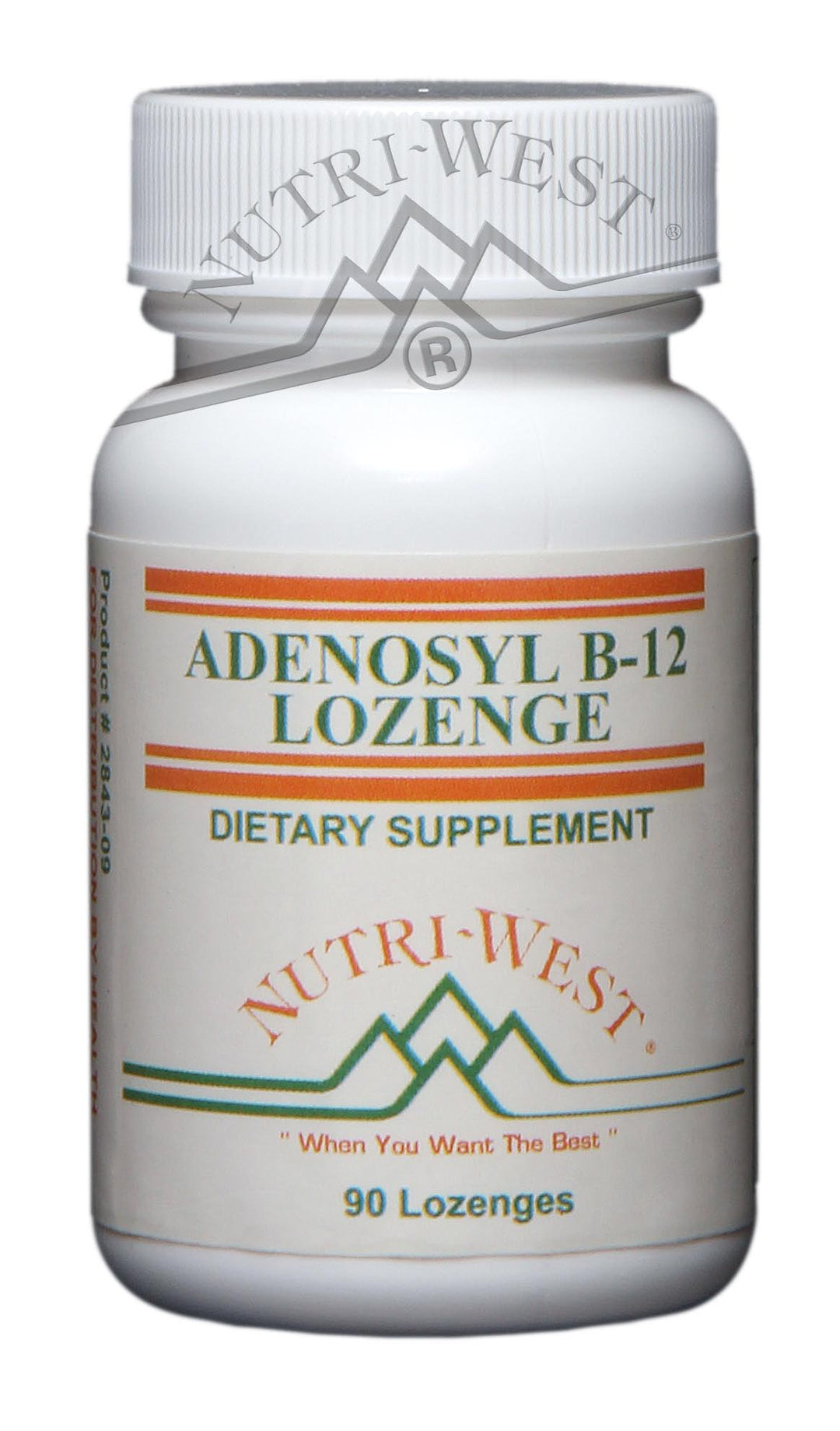 Nutri-West - Adenosyl B-12 Lozenge - 90 Lozenges - The Oasis of Health
