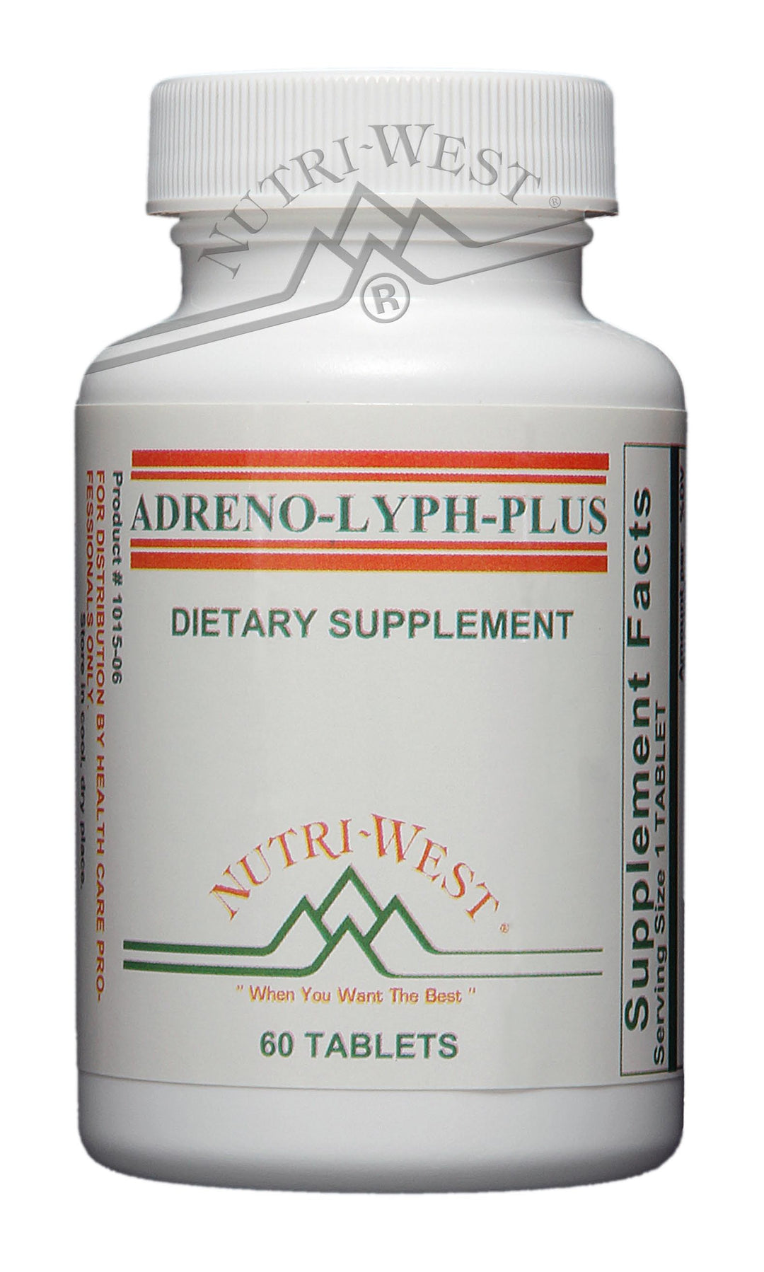 Nutri-West - Adreno Lyph Plus - 60 Tablets - The Oasis of Health