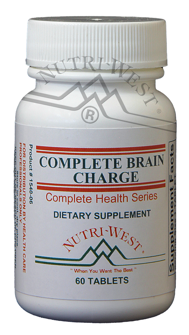Nutri-West - Complete Brain Charge - 60 Tablets - The Oasis of Health