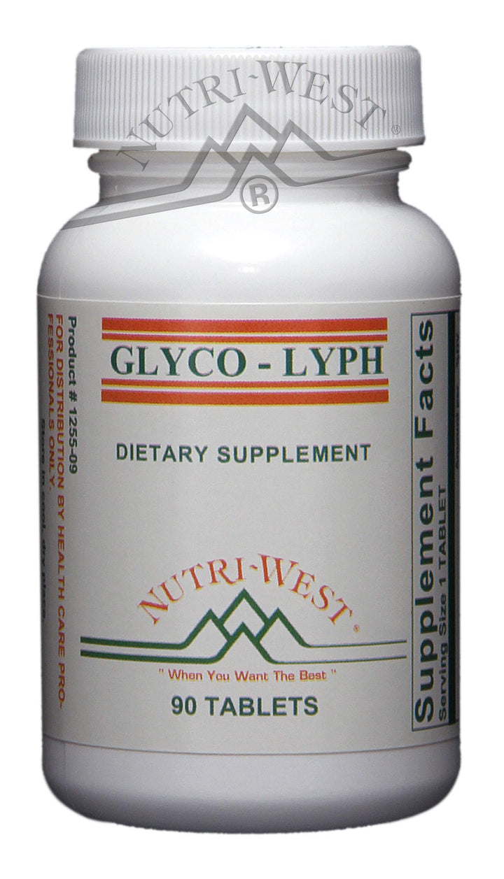 Nutri-West - Glyco-Lyph - 90 Tablets - The Oasis of Health