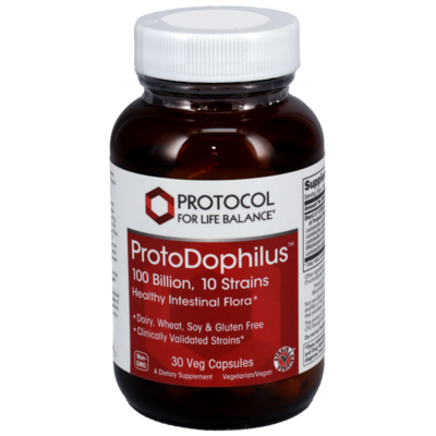 Protocol for Life Balance ProtoDophilus 100 Billion 10 Strains 30 Vcaps - P2931