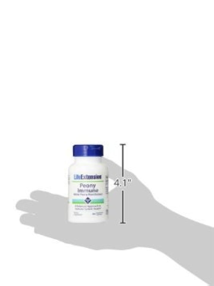 Life Extension Peony Immune 60 Vcaps (Pack of 3)
