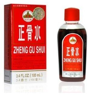 Plum Flower Zheng Gu Shui External Analgesic Lotion - 3.4 Fl. Oz. (100ml) - 6 Bottles by MayWay