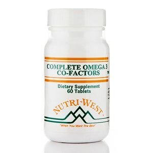 Complete Omega-3 Co-Factors (Adult Formula) - 60 Tablets by Nutri West - The Oasis of Health
