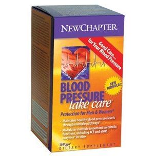 New Chapter's Blood Pressure Take Care - 30 - VegCap (2 Pack)