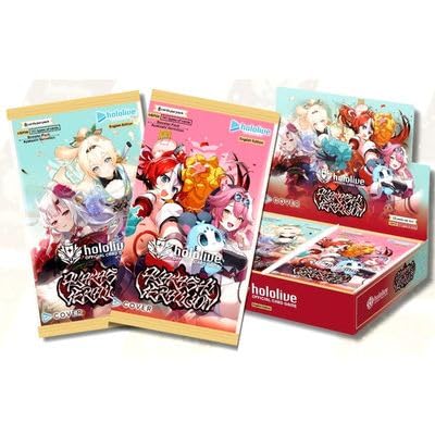 Hololive OFFICIAL CARD GAME: Ayakashi Vermillion Booster Box | 12 Packs Official Anime Trading Card Game | Includes New Talents &amp; OSR Debut Cards