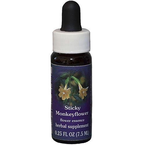 Flower Essence Services - Sticky Monkeyflower Flower Essence - 0.25 oz. ( Multi-Pack)