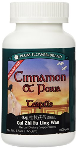 Cinnamon &amp; Poria ECONOMY SIZE, 1000 ct, Plum Flower