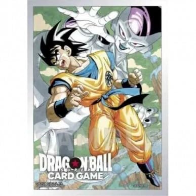 Dragon Ball Super Card Game Fusion World Official Card Sleeves Son Goku and Frieza (64 Count) – Standard Size – Factory Sealed