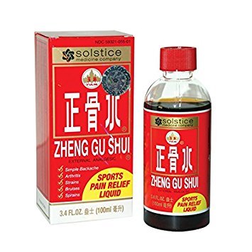 Plum Flower Zheng Gu Shui Sports Pain Relief Liquid Pak of 6 US Version by MayWay