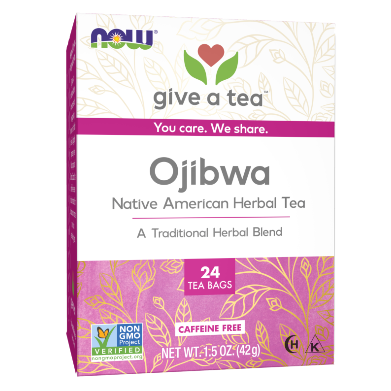Now Real Tea Ojibwa Tea 24 Tea Bags - 4232
