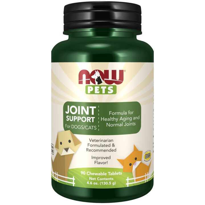 Now Pets Joint Support For Dogs &amp; Cats 90 Chewables - 4303