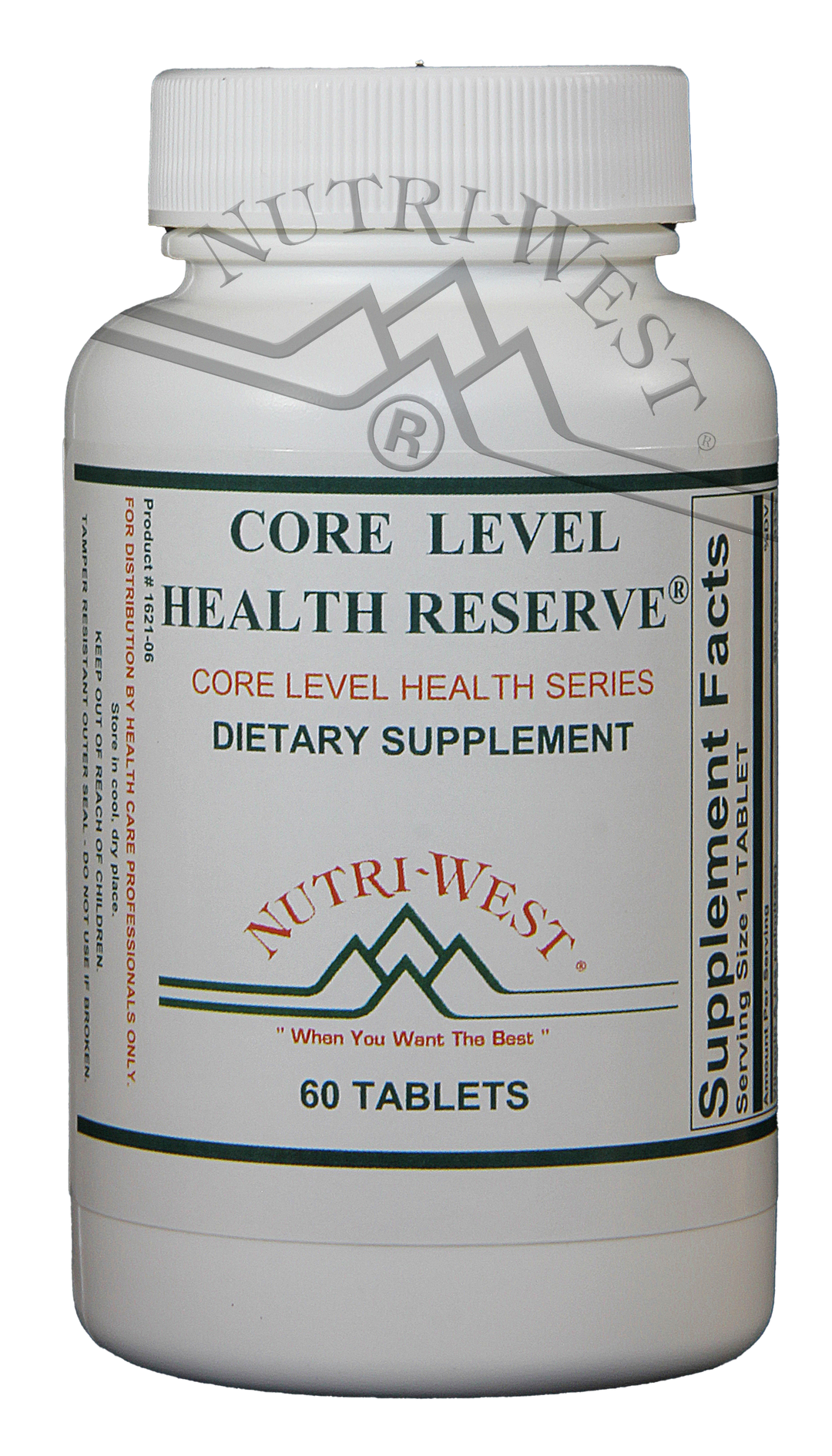 Nutri-West - Core Level Health Reserve - 60 Tablets - The Oasis of Health