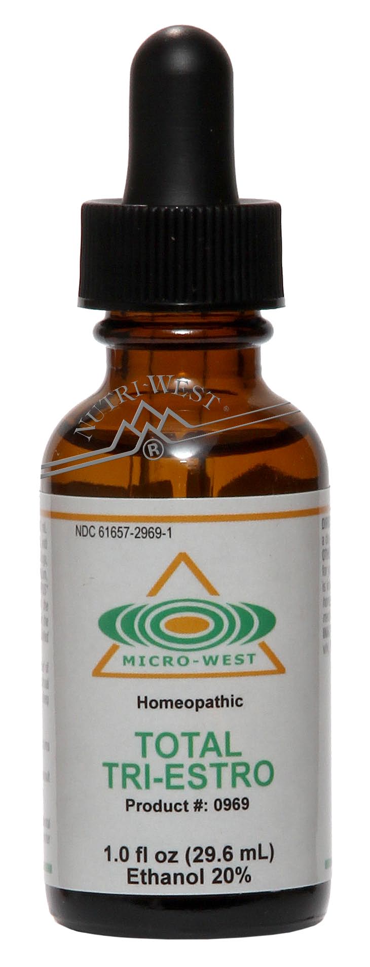 Nutri-West - Total Tri-Estro (Homeopathic) - 1 oz - The Oasis of Health