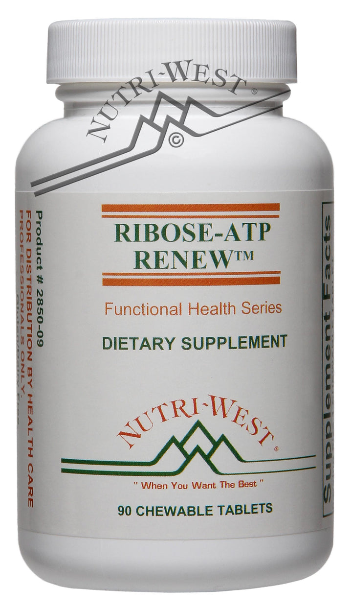 Nutri-West - Ribose-ATP Renew - 90 Chewable Tablets - The Oasis of Health