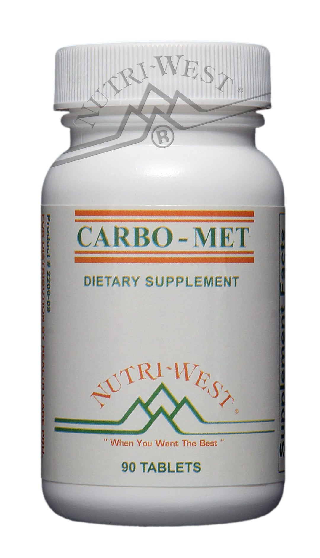 Nutri-West - Carbo-Met - 90 Tablets - The Oasis of Health
