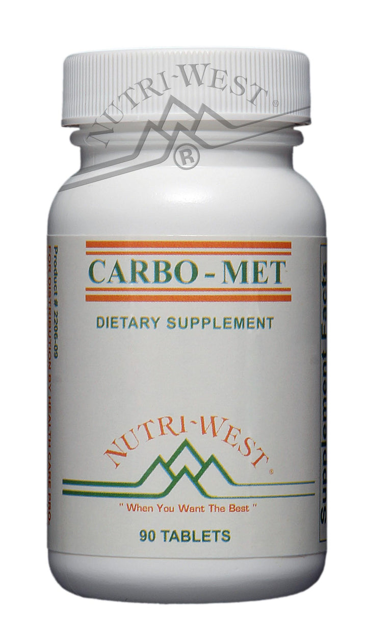 Nutri-West - Carbo-Met - 90 Tablets - The Oasis of Health