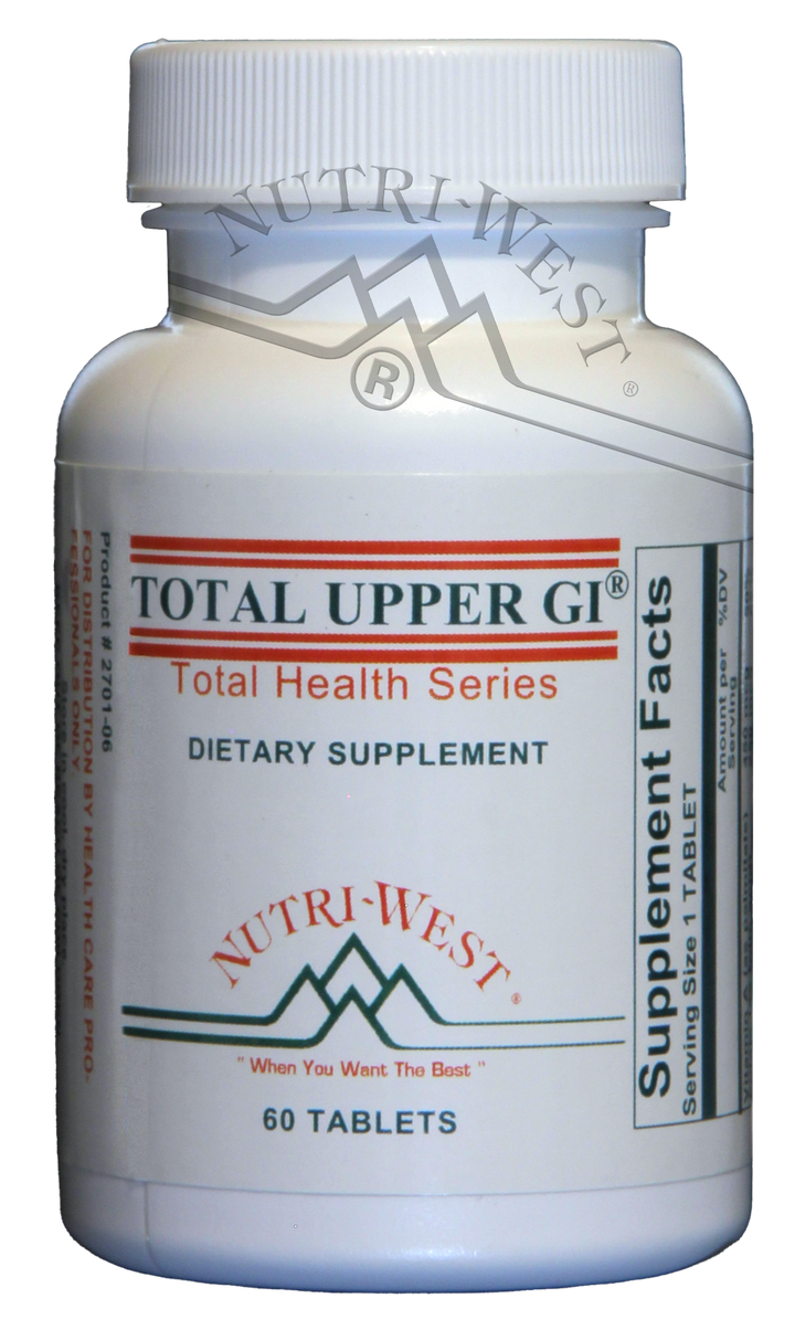 Nutri-West - Total Upper GI - 60 Tablets - The Oasis of Health