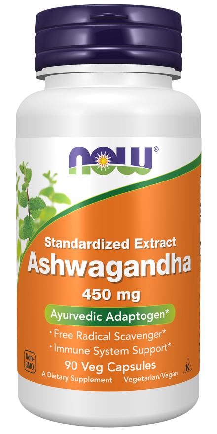 Now Foods Ashwagandha 450 mg 90 Vcaps - 4603 - 2 Pack