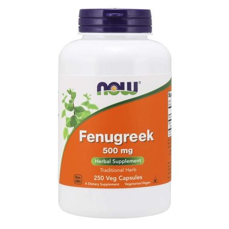 Now Foods Fenugreek 500 mg 250 Vcaps - 4678