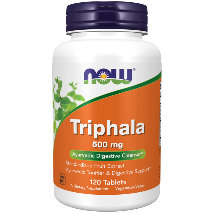Now Foods Triphala 500 mg 120 Tablets - 4764