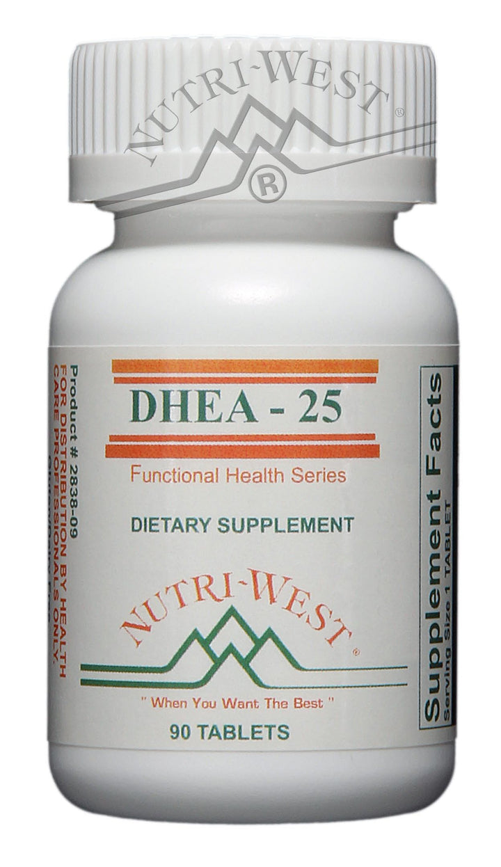 Nutri-West - DHEA-25 - 90 Tablets - The Oasis of Health