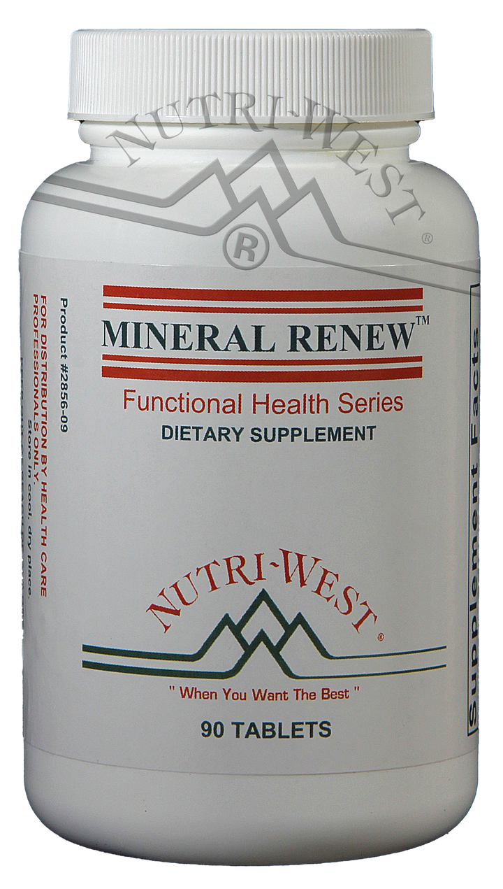 Nutri-West - Mineral Renew - 90 Tablets - The Oasis of Health