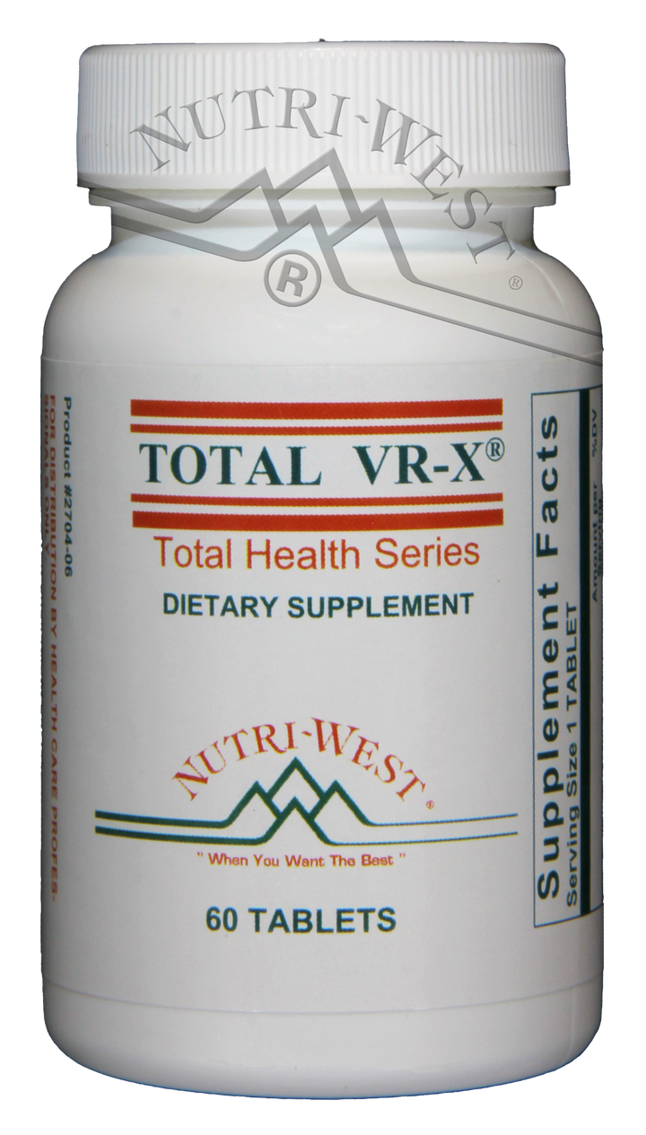 Nutri-West - Total VR-X - 60 Tablets - The Oasis of Health