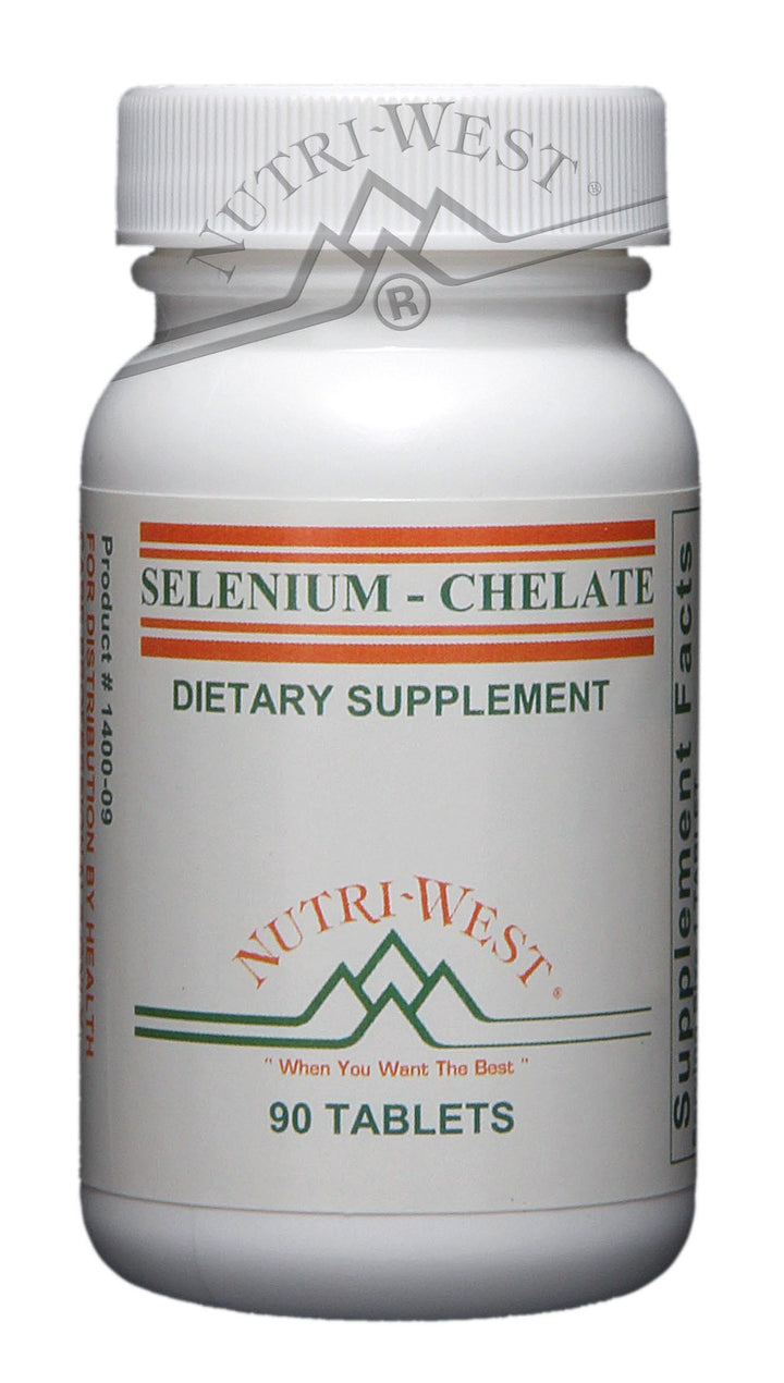 Nutri-West - Selenium Chelate - 90 Tablets - The Oasis of Health