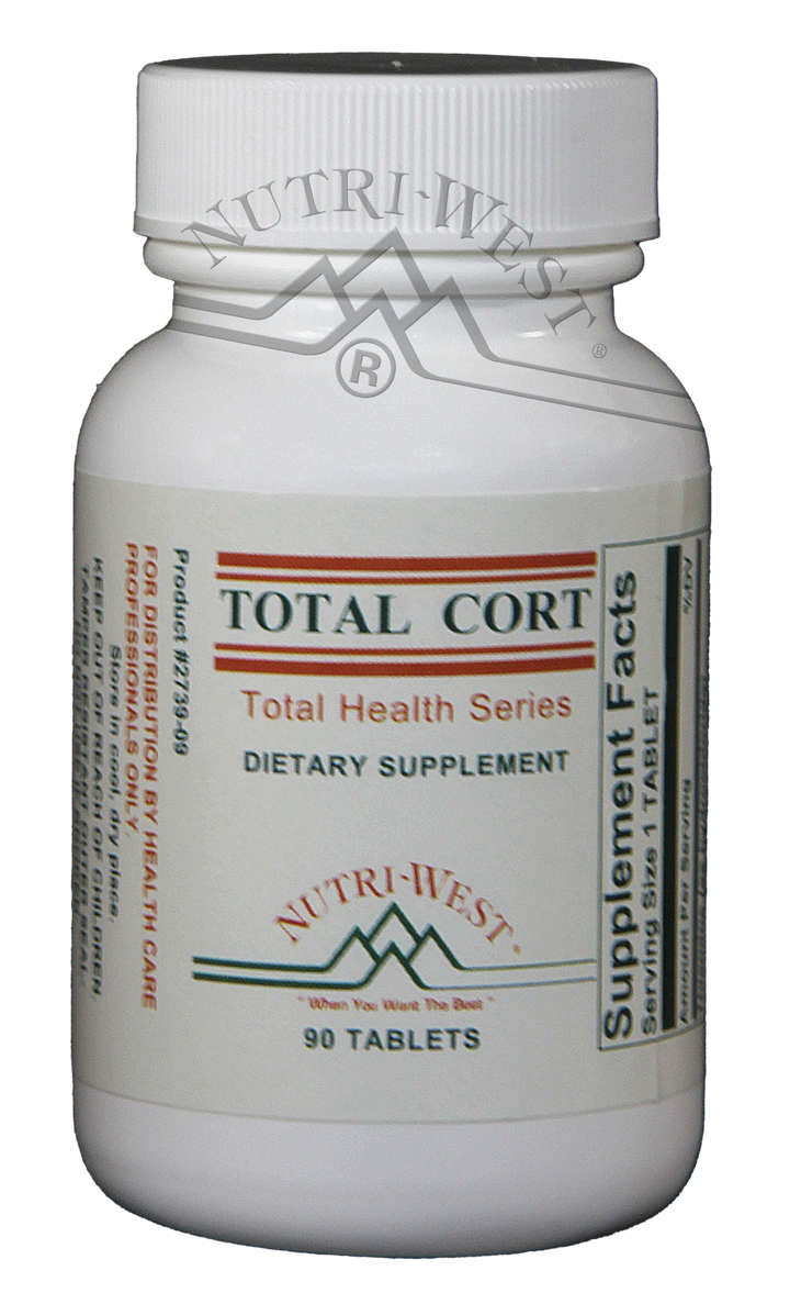 Nutri-West - Total Cort - 90 Tablets - The Oasis of Health