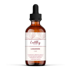 Earthley Wellness Lunamore, Natural Anti-oxodant Remedy for Women, Reduce Cramps (2oz) - The Oasis of Health