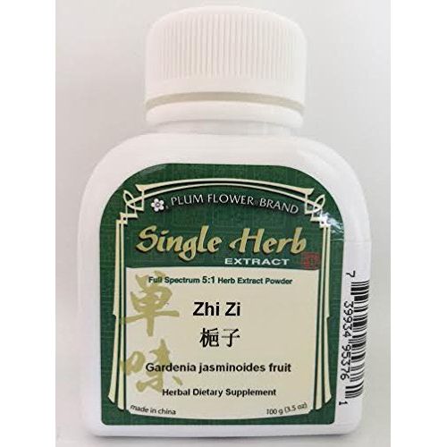 Plum Flower Zhi Zi - Full Spectrum 5:1 Herb Extract Powder, 100 Grams, Mw5376c by MayWay