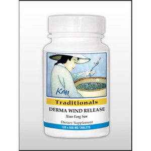 Kan Herb Traditionals Derma Wind Release 120 Tablets - The Oasis of Health