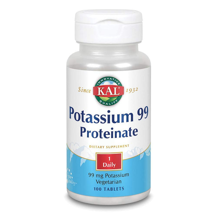 KAL 99 Mg Potassium Proteinate Tablets, 100 Count