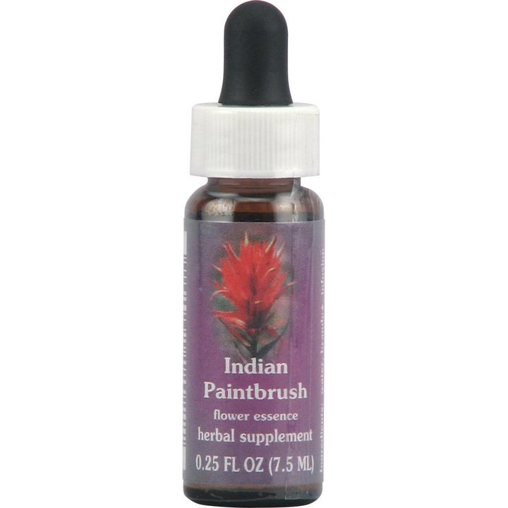 Flower Essence Services Quintessentials Supplement Dropper, Indian Paintbrush, 0.25 Fluid Ounce