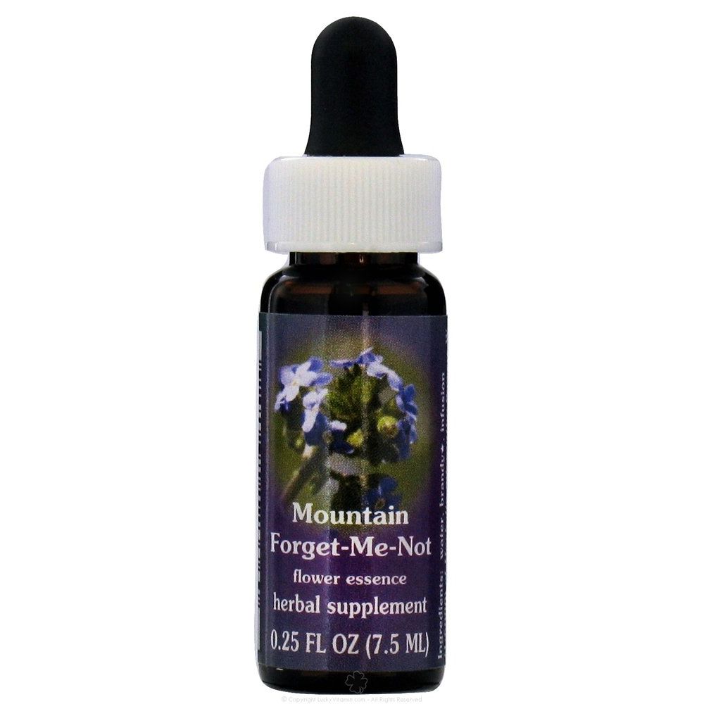 FLOWER ESSENCE SERVICES, Mountain Forget-Me-Not Dropper - 0.25 oz