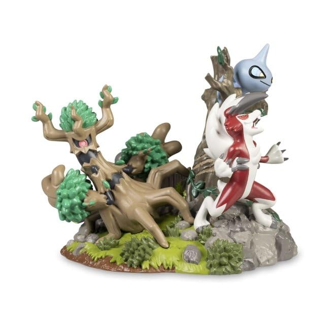 Pokémon Center: Haunted Pokémon Village: Lycanroc Howling Hill Figure