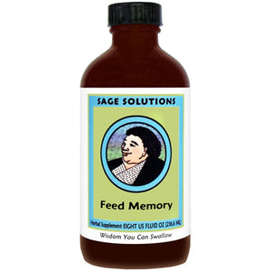 Sage Solutions Feed Memory Herbal Supplement, 8 fl oz - The Oasis of Health