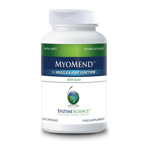 Enzyme Science Myomend, 120 Capsules � Muscle & Joint Support � Formulated with Bromelain and Rutin � Enzyme Health Supplement � Vegan and Kosher