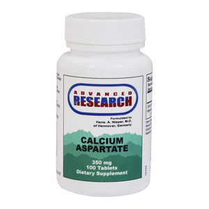 Light Gray Advanced Research - Calcium Aspartate 350 mg. - 100 Tablets