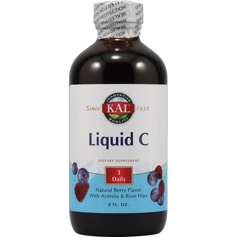 Kal Liquid C Natural Berry -- 300 mg - 8 fl oz