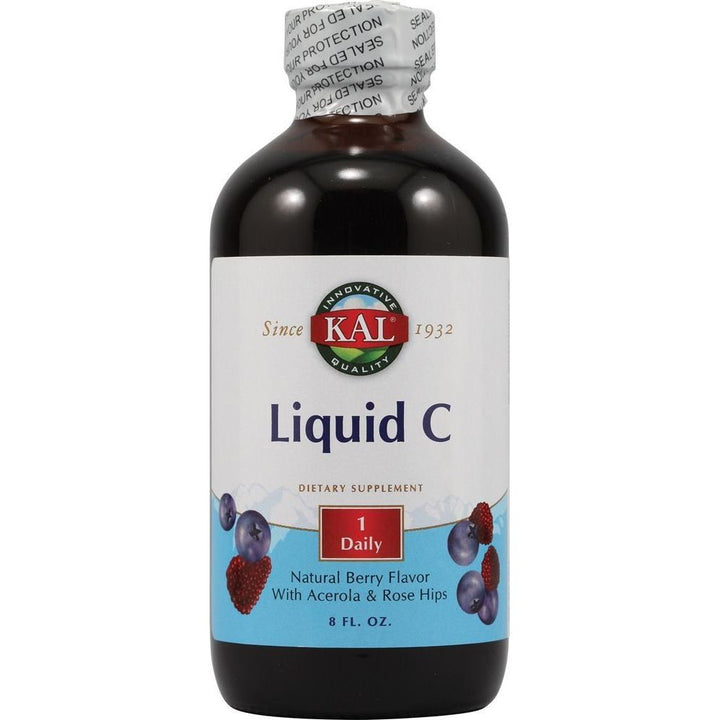 Kal Liquid C Natural Berry -- 300 mg - 8 fl oz