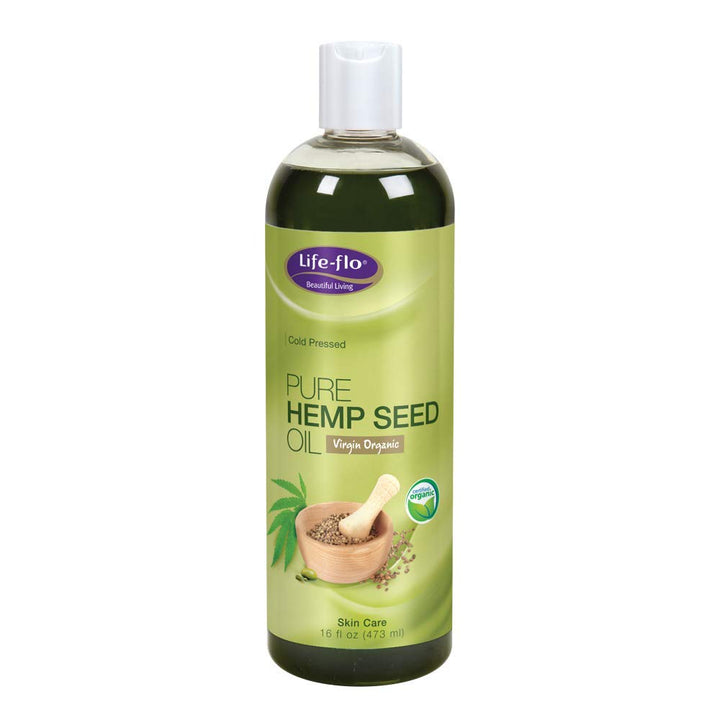 LIFE-FLO Carrier Oil | 16oz (Pure Hempseed Oil)