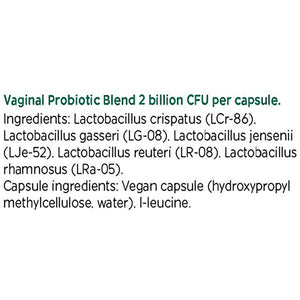 Vitanica V-Probiotics - Vaginal Probiotics for Women - Vaginal Suppositories with Lactobacillus Rhamnosus, Gasseri & More - Women's Health Supplement - Consumer Line - 30 Vaginal Suppositories - The Oasis of Health