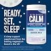 Natural Vitality Calm Sleep Drink Mix with Magnesium and Melatonin, Mixed Berry Flavor, 4 Ounces (Package May Vary)
