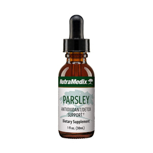 NutraMedix Parsley Herbal Supplement - Parsley Leaf and Stem Extract - Antioxidant Support, Body Detox & Cleanse Support - Liquid Herbal Supplements for Immune Health (1oz / 30ml) - The Oasis of Health
