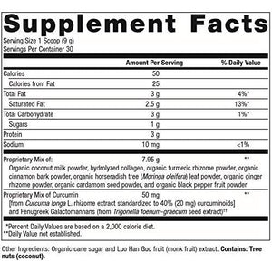 Metagenics - Golden Fusion, Highly Bioavailable Curcumin and Grass-Fed� Collagen Peptides, 30 Servings - The Oasis of Health