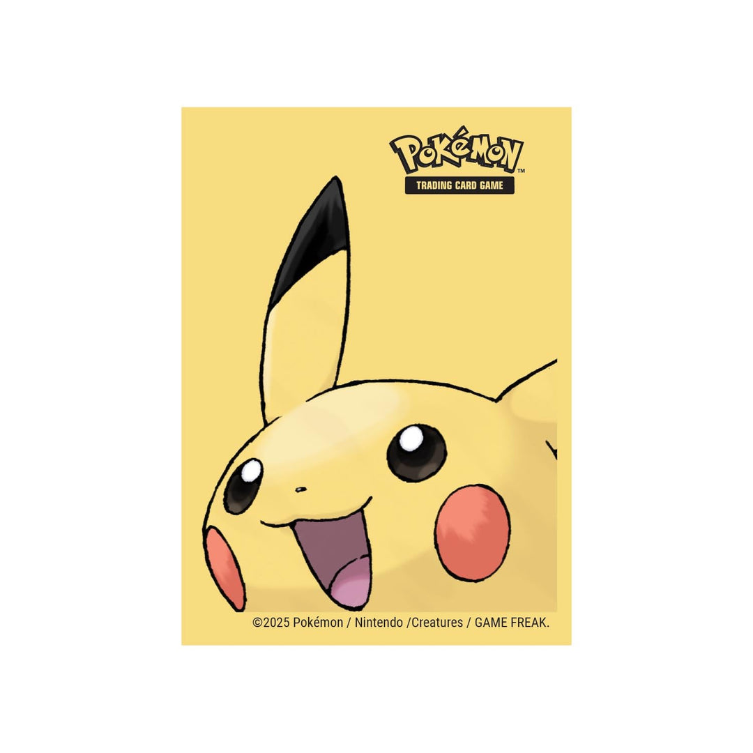 Ultra PRO - 2025 Pikachu Edition 65ct. Deck Protector Sleeves for Pokémon Cards &amp; Standard Size Cards, Protect Your Gaming Cards and Collectible Cards