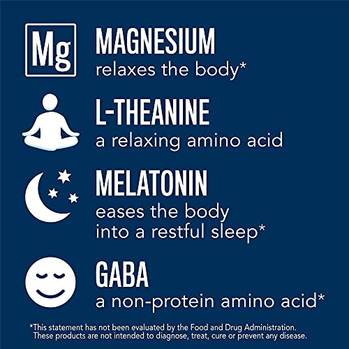 Natural Vitality Calm Sleep Drink Mix with Magnesium and Melatonin, Mixed Berry Flavor, 4 Ounces (Package May Vary)